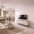 Гибкий камень Alpine Walls Гибкая керамика Pioggia MTR-006PW 1200×600×7 фото в интерьере