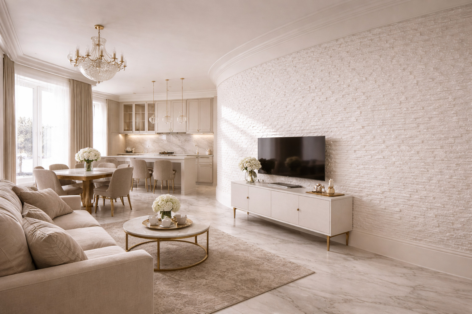Гибкий камень Alpine Walls Гибкая керамика Pioggia MTR-006PW 1200×600×7 фото в интерьере