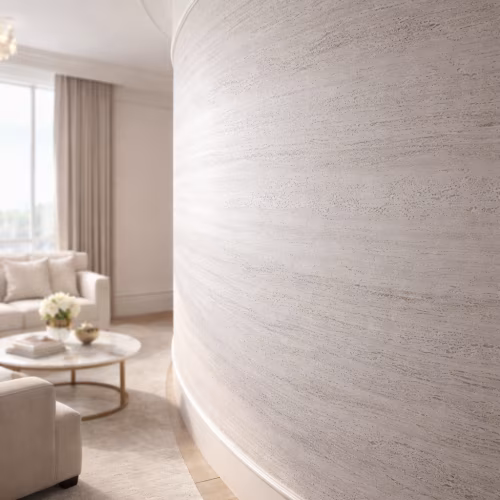 Гибкий камень Alpine Walls Гибкая керамика Travertino Grigio MTR-012PW 1200×600×4