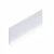 Плинтус алюминиевый Neexy Белый муар AKBD100-SW 2500×100×10