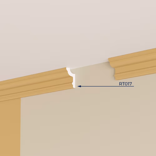 Потолочный плинтус под покраску Artiva RT017 2000×20×35