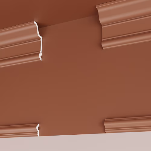Потолочный плинтус под покраску Artiva RT020 2000×35×80
