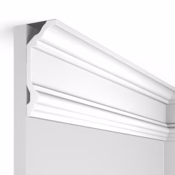 Потолочный плинтус под покраску Artiva RT046 2000×46×120