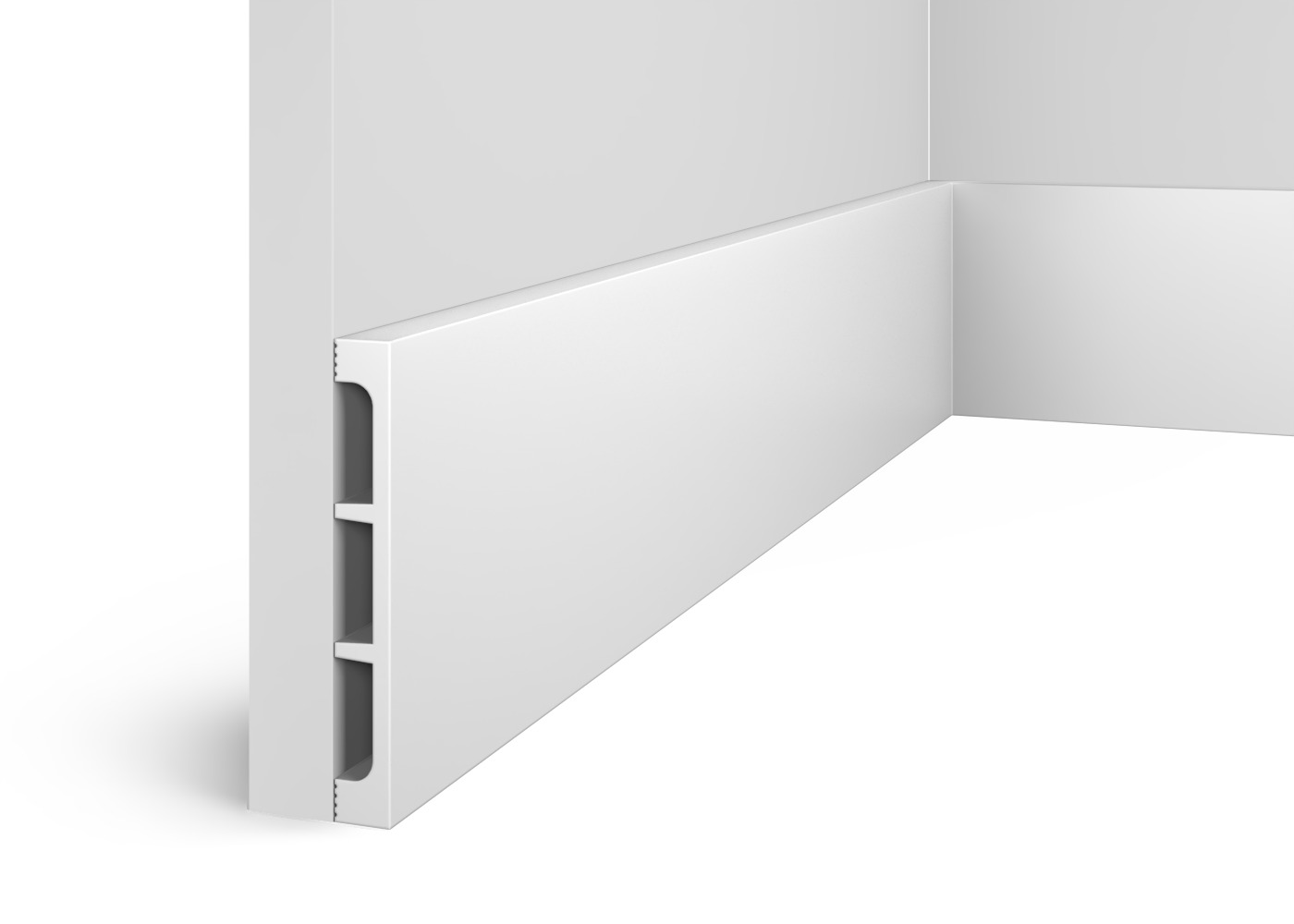 Плинтус под покраску Artiva RT054 2000×102×13