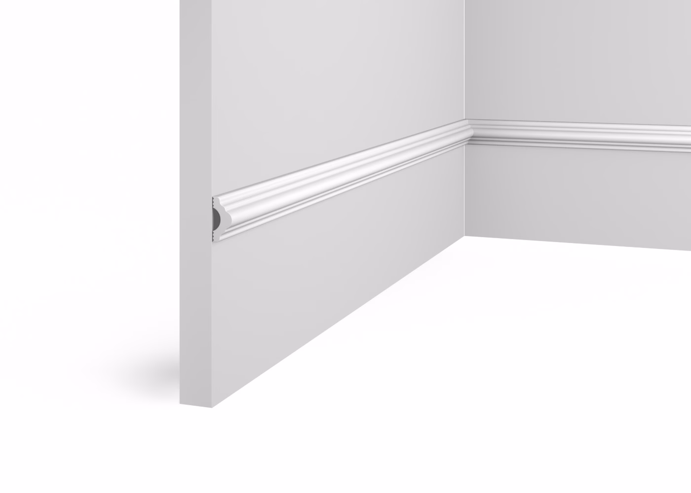 Молдинг под покраску Artiva RT009 2000×25×12