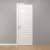 Плинтус под покраску Decor-Dizayn Грани DD706/N 2400×80×13 фото в интерьере