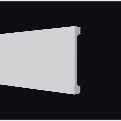 Плинтус под покраску Decor-Dizayn Грани DD708/N 2400×80×13