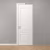 Плинтус под покраску Decor-Dizayn Грани DD708/N 2400×80×13 фото в интерьере