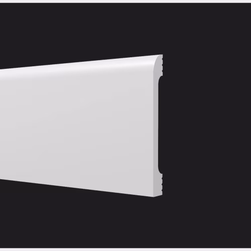 Плинтус под покраску Decor-Dizayn Грани DD736/N 2400×80×10