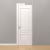 Плинтус под покраску Decor-Dizayn Грани DD736/N 2400×80×10 фото в интерьере