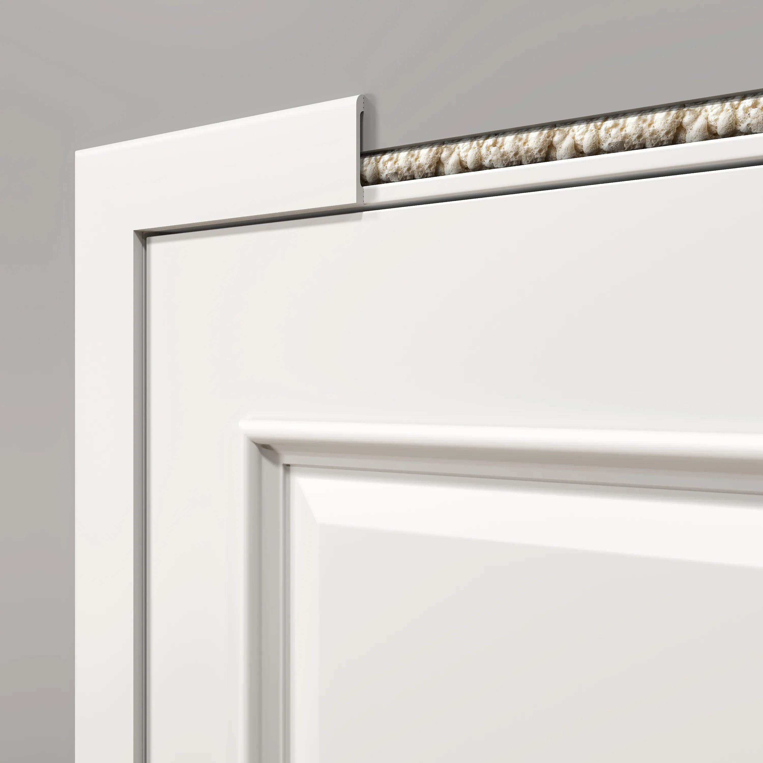 Плинтус под покраску Decor-Dizayn Грани DD736/N 2400×80×10 фото в интерьере