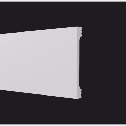 Плинтус под покраску Decor-Dizayn Грани DD738/N 2400×80×10