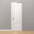 Плинтус под покраску Decor-Dizayn Грани DD738/N 2400×80×10 фото в интерьере