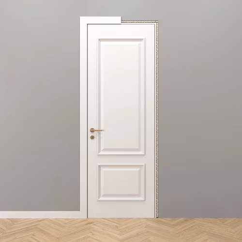 Плинтус под покраску Decor-Dizayn Грани DD738/N 2400×80×10