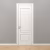 Плинтус под покраску Decor-Dizayn Грани DD738/N 2400×80×10 фото в интерьере