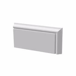 Заглушка для плинтуса под покраску Decor-Dizayn DD005/U3 правая 79 мм