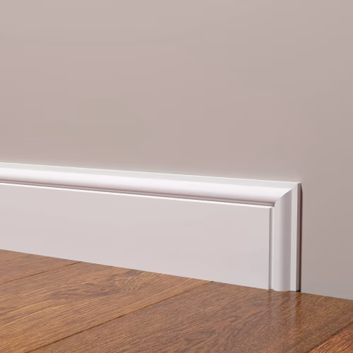 Заглушка для плинтуса под покраску Decor-Dizayn DD005/U3 правая 79 мм