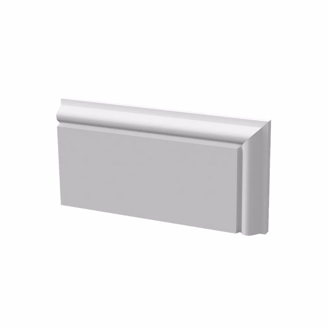 Заглушка для плинтуса под покраску Decor-Dizayn DD005/U3 правая 79 мм
