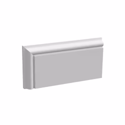 Заглушка для плинтуса под покраску Decor-Dizayn DD005/U4 левая 79 мм