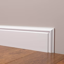 Заглушка для плинтуса под покраску Decor-Dizayn DD701/U4 левая 100 мм
