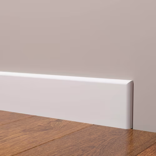 Заглушка для плинтуса под покраску Decor-Dizayn DD706/U3 правая 80 мм