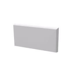 Заглушка для плинтуса под покраску Decor-Dizayn DD707/U3 правая 100 мм