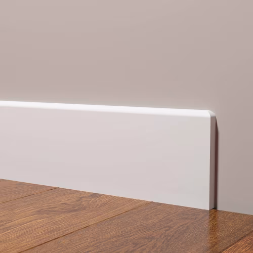 Заглушка для плинтуса под покраску Decor-Dizayn DD707/U5 правая 100 мм