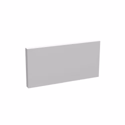Заглушка для плинтуса под покраску Decor-Dizayn DD708/U4 левая 80 мм