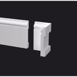 Угол внутренний для плинтуса под покраску Decor-Dizayn DD005/U1 79 мм