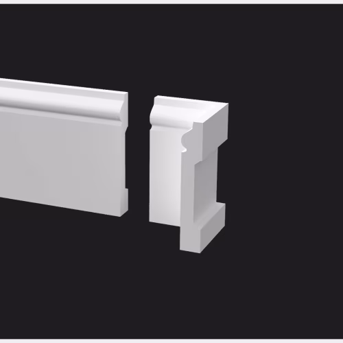 Угол внутренний для плинтуса под покраску Decor-Dizayn DD005/U1 79 мм