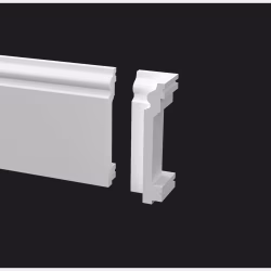 Угол внутренний для плинтуса под покраску Decor-Dizayn DD701/U1 100 мм