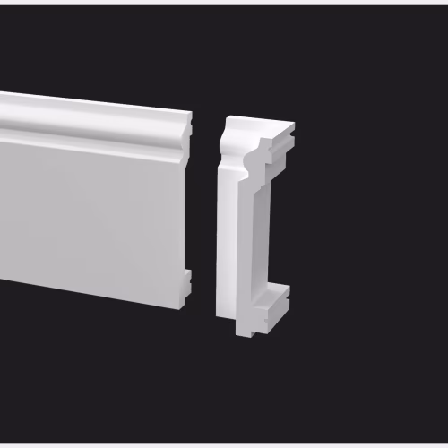 Угол внутренний для плинтуса под покраску Decor-Dizayn DD701/U1 100 мм