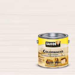 Воск для дерева Saicos Colorwachs Classic цвет 3009 Белый 0,125 л