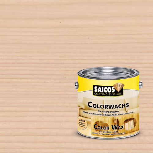 Воск для дерева Saicos Colorwachs Classic цвет 3018 Груша 0,75 л