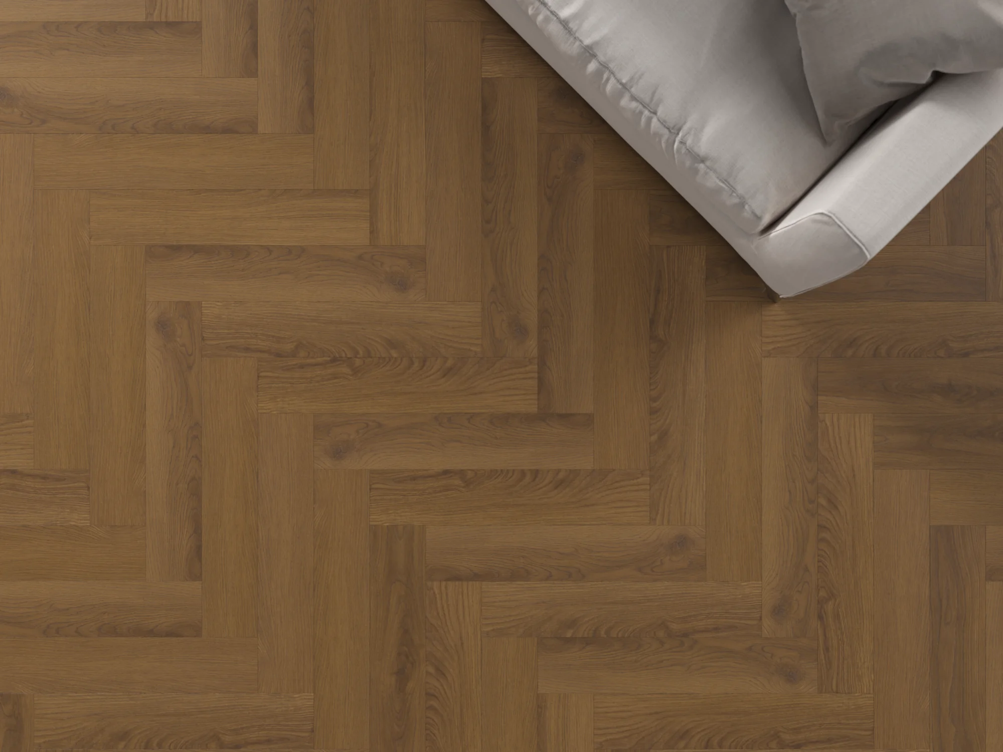 Ламинат My Step Herringbone 8 Форза MS7508 венгерская елка 600×100×8 фото в интерьере