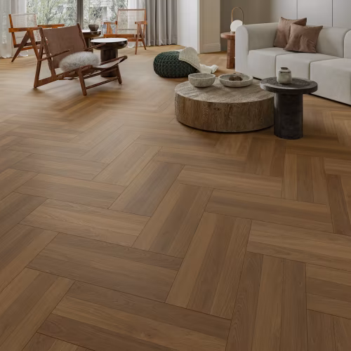 Ламинат My Step Herringbone 8 Кион MS6808 венгерская елка 600×238×8