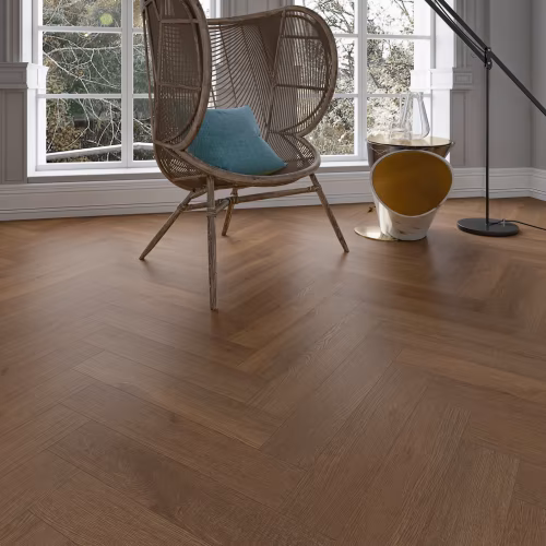 Ламинат My Step Herringbone 12 Гранд MS6612 венгерская елка 605×110×12