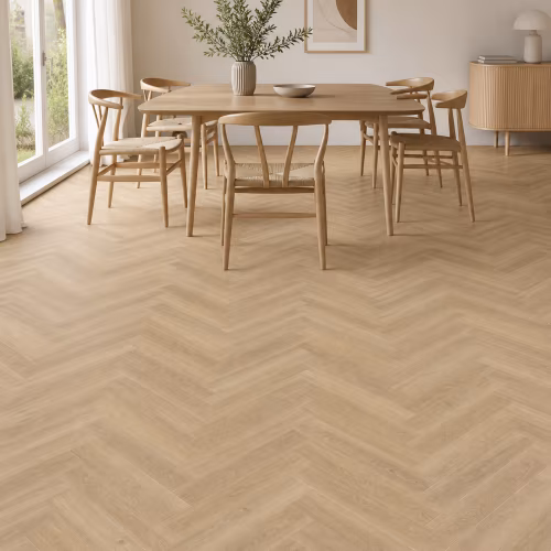 Кварцвиниловый SPC ламинат Tarkett Art Vinyl Ambient House Demi 257070006 венгерская елка 675×135×4,1