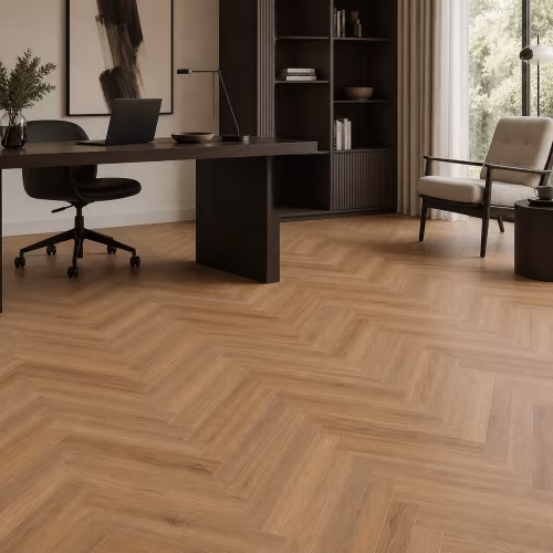 Кварцвиниловый SPC ламинат Tarkett Art Vinyl Ambient House Maya 257070005 венгерская елка 675×135×4,1
