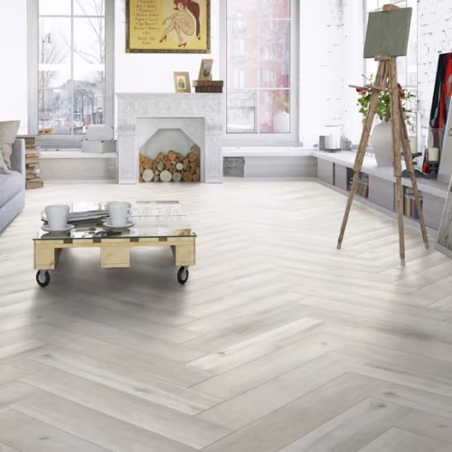 Кварцвиниловый SPC ламинат Tarkett Art Vinyl Ambient House Rickie 257070000 венгерская елка 675×135×4,1