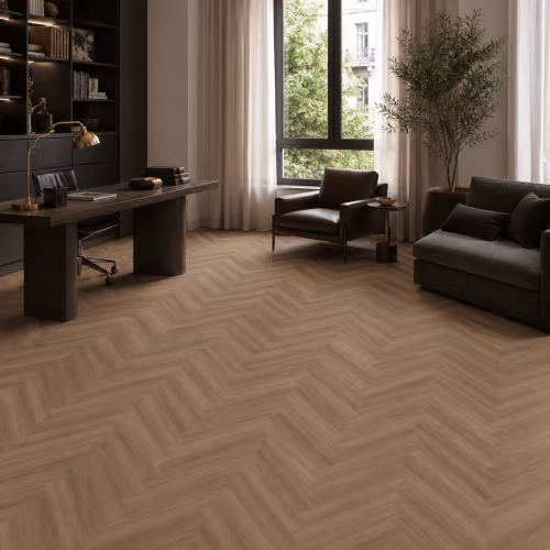 Кварцвиниловый SPC ламинат Tarkett Art Vinyl Ambient House Liv 257070010 венгерская елка 675×135×4,1
