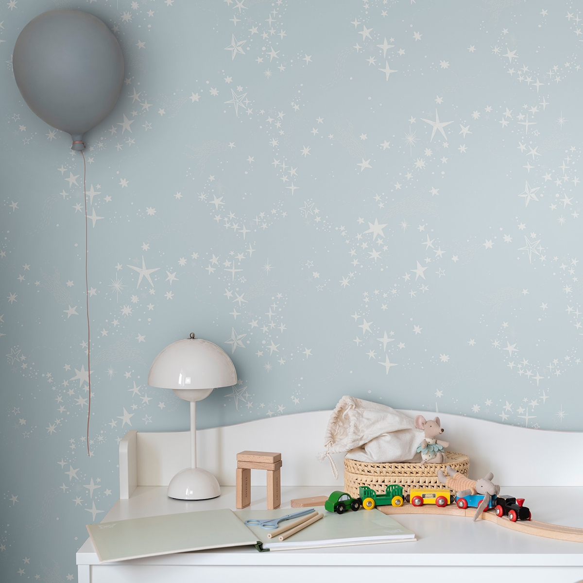 Обои York Daydream Stjarnhimmel MB29023 10,06×0,53 фото в интерьере