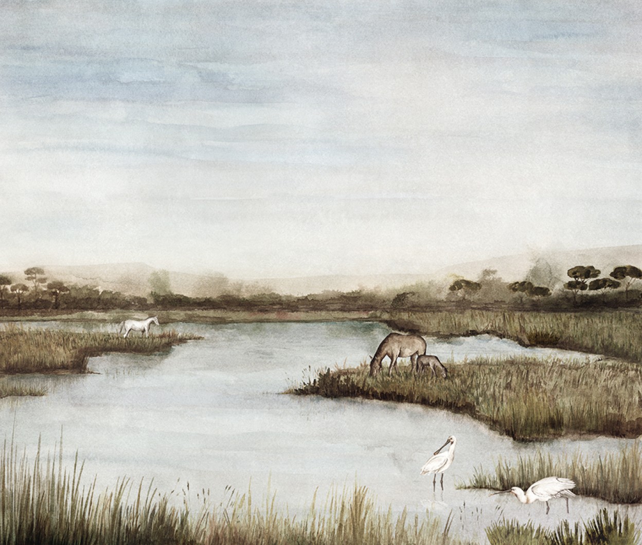 Панно Marburg Камарг Camargue 36934 2,7×3,18