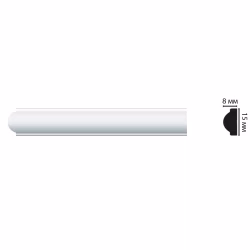 Молдинг под покраску Decomaster D130ДМ 2000×15×8