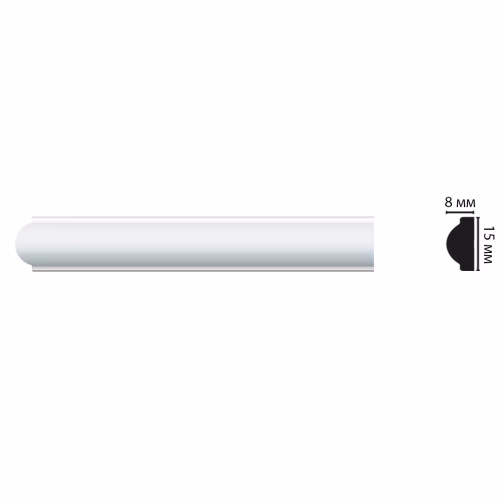 Молдинг под покраску Decomaster D130ДМ 2000×15×8