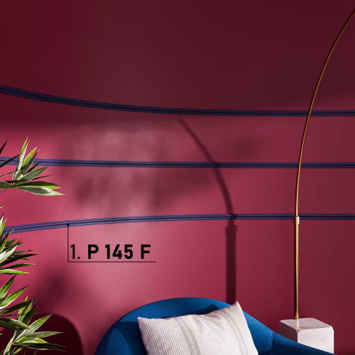 Молдинг под покраску Перфект Плюс P145F гибкий 2000×30×11