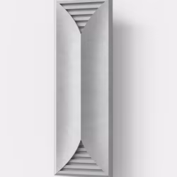 Стеновая панель под покраску Decoplume Кабанчики Бабочка 2 DP111 297×99×16