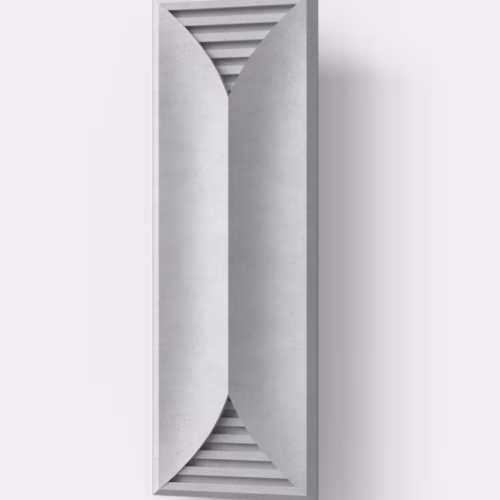 Стеновая панель под покраску Decoplume Кабанчики Бабочка 2 SDP111 slim 297×99×12