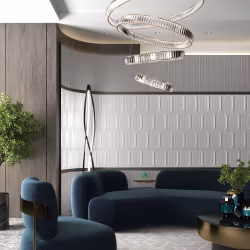 Стеновая панель под покраску Decoplume Кабанчики Хани 1 DP112 297×99×10