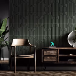 Стеновая панель под покраску Decoplume Кабанчики Волна 1 SDP116 slim 297×99×5
